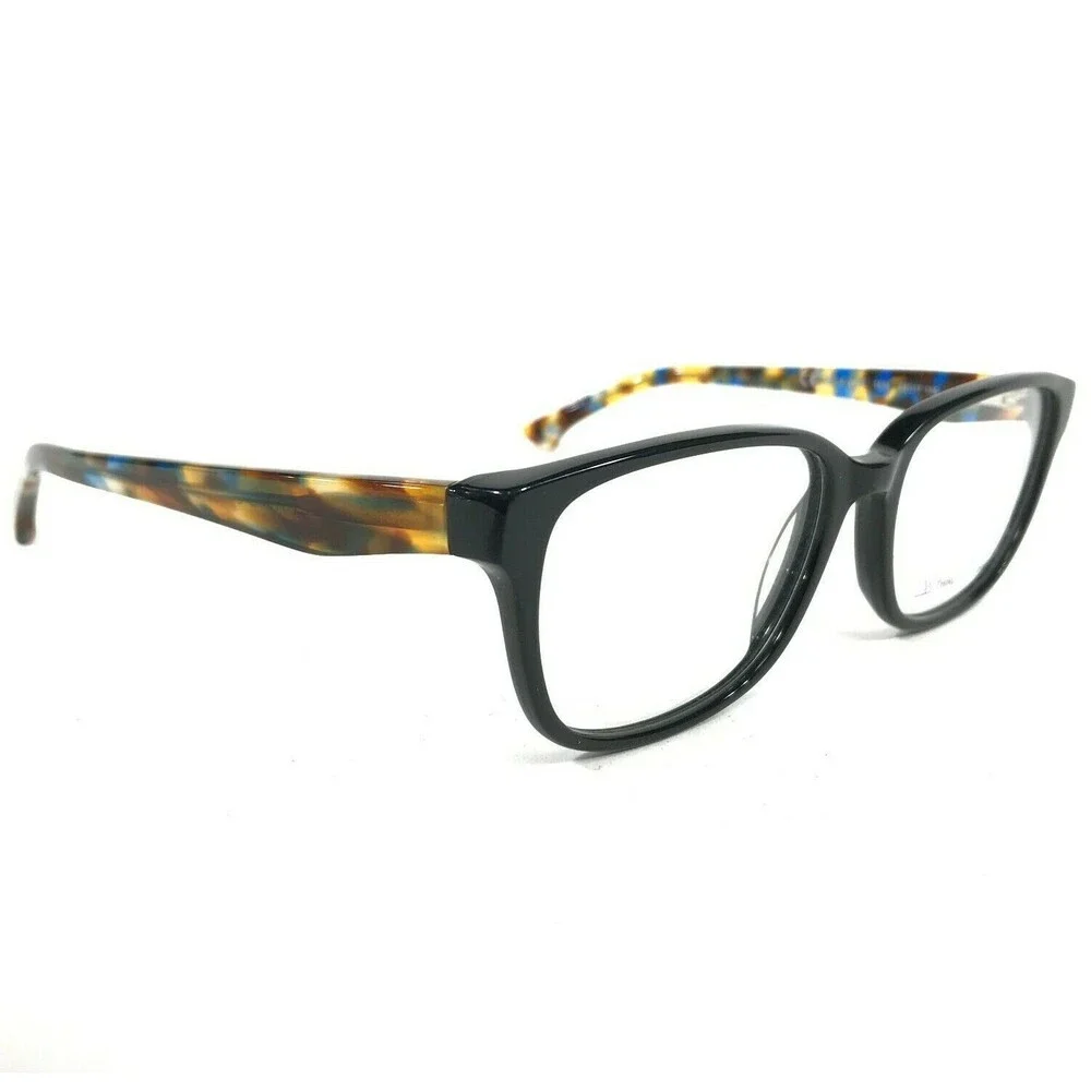Third Culture Eyeglasses Frames LE 2008 1636 Black Tortoise Square 52-17-135